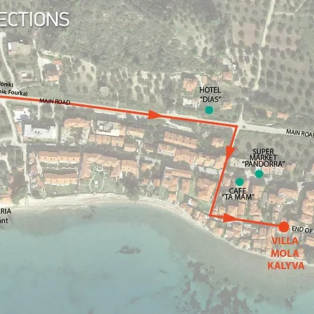 Villa Mola Kalyva Дом отдыха